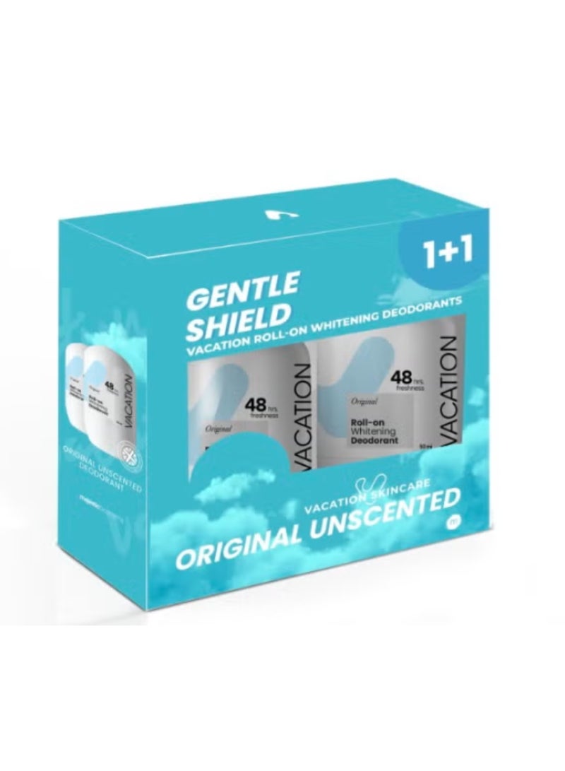 Vacation Original Unscented Whitening Deodorant 50 ml